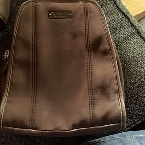 Vintage Coach #6215 Leather&Nylon Small Backpack. Size OS